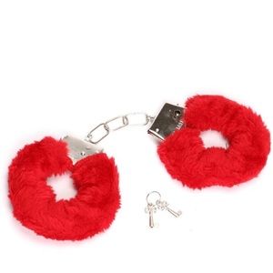 Faux Fur Handcuffs